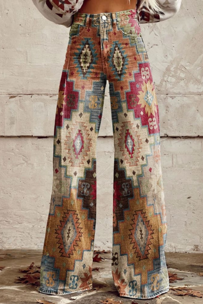 Francesca™ - Boho vintage bukser