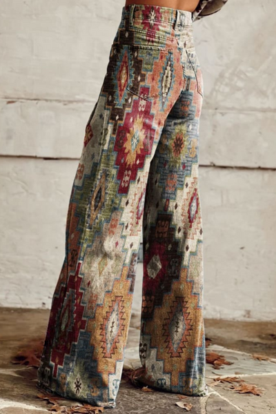 Francesca™ - Boho vintage bukser