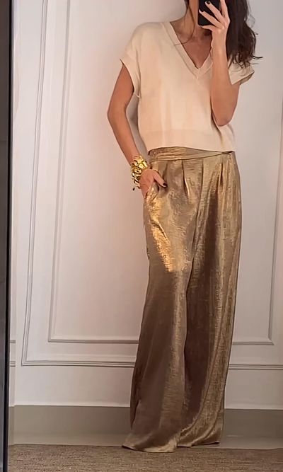 Maelynn™ Elegant sæt med top og bukser