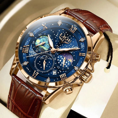 Elegant Mondphasenuhr