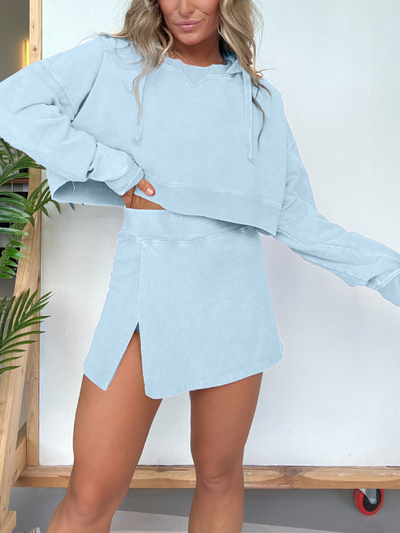 Ashley™ Sweatshirt & Skort sæt