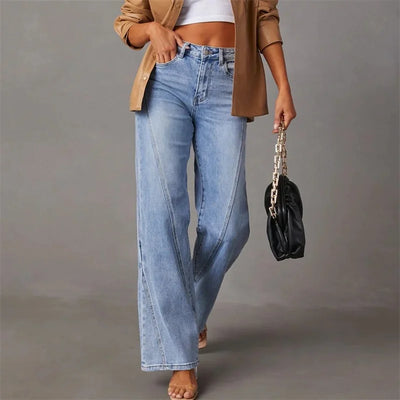Fayline™ | Elegante Udsvingede Jeans