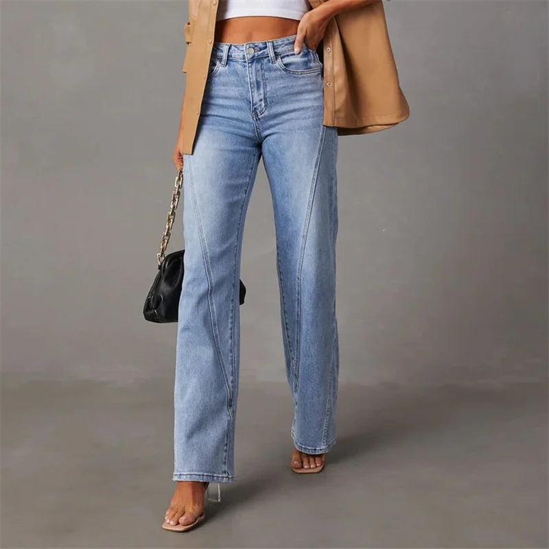 Fayline™ | Elegante Udsvingede Jeans