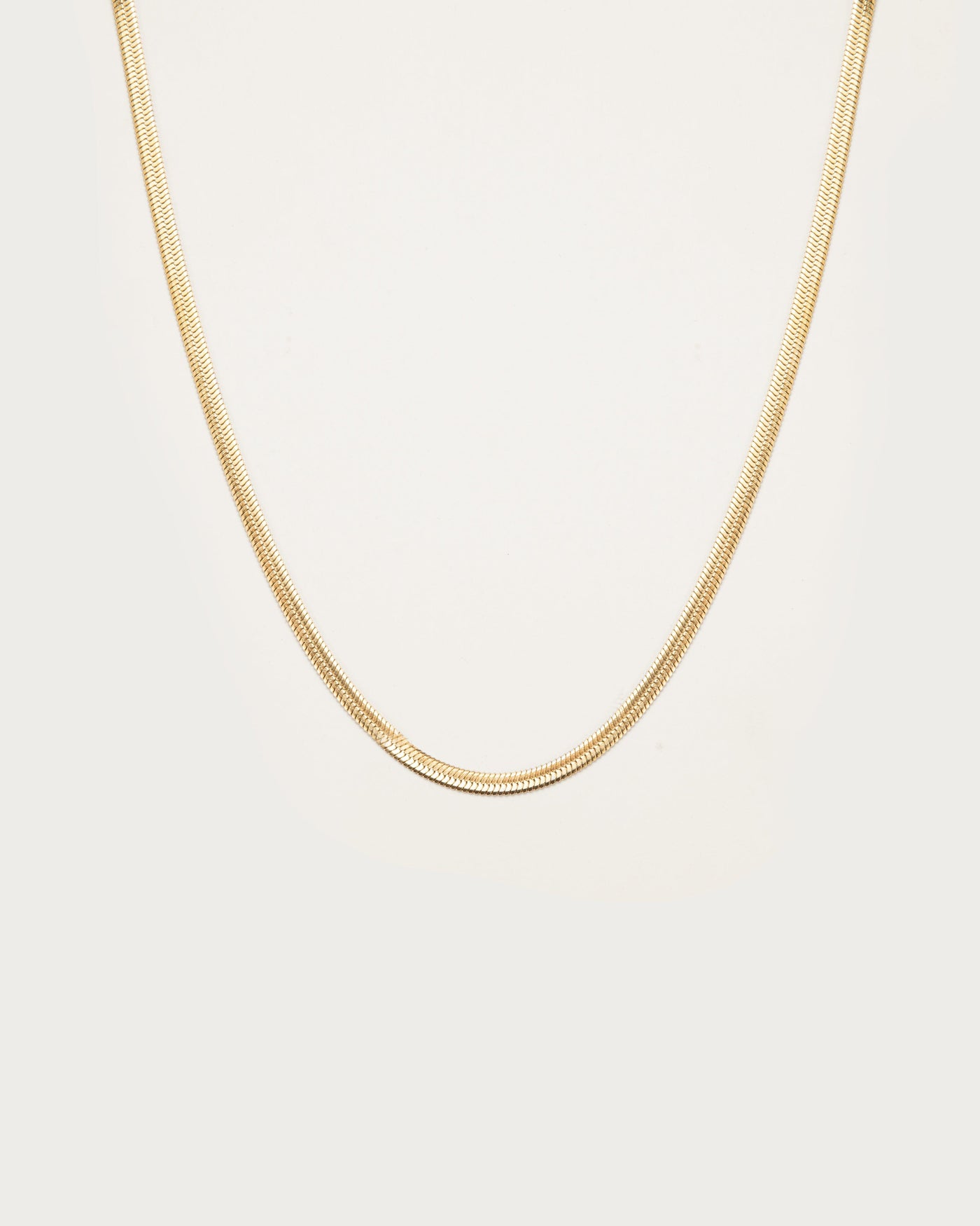 3mm Herringbone Kæde Halskæde