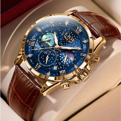 Elegant Mondphasenuhr