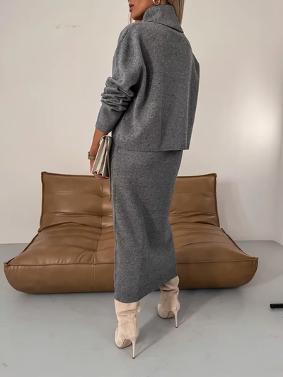 Vinny™ - Pullover-Kjole-Sæt