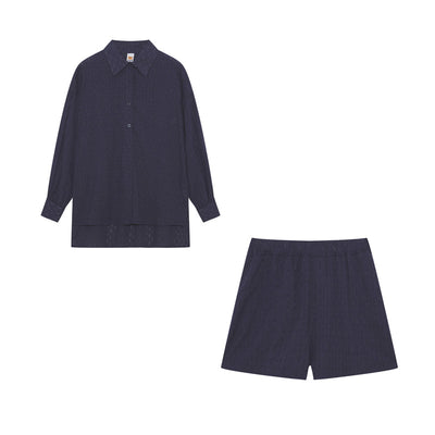 Elizabeth™ - Luftigt Skjorte- og Shorts Sæt
