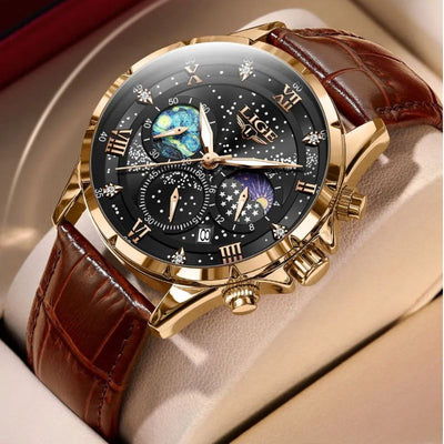 Elegant Mondphasenuhr