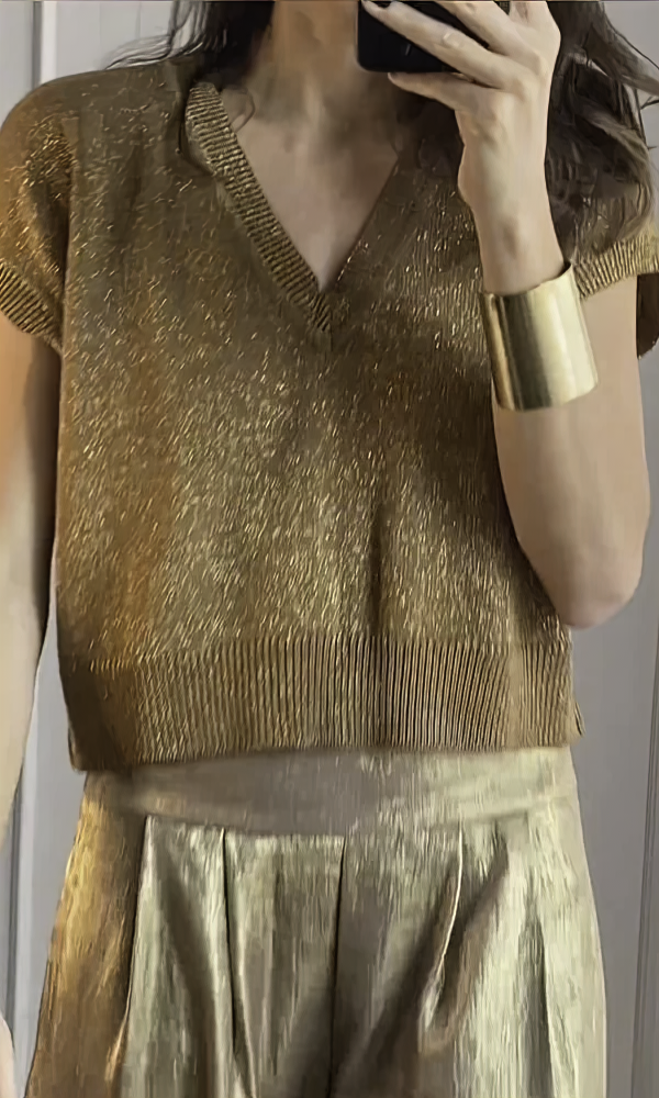 Maelynn™ Elegant sæt med top og bukser