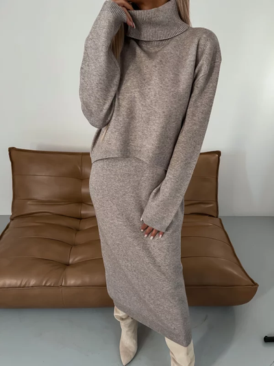 Vinny™ - Pullover-Kjole-Sæt