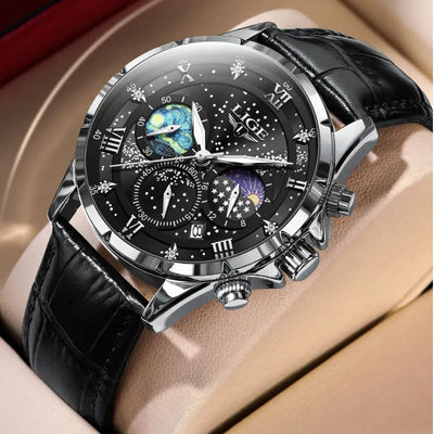 Elegant Mondphasenuhr