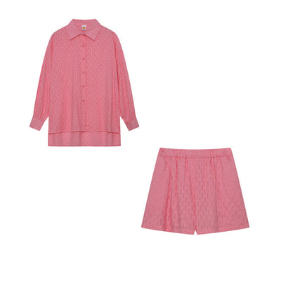 Elizabeth™ - Luftigt Skjorte- og Shorts Sæt