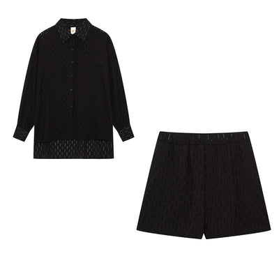 Elizabeth™ - Luftigt Skjorte- og Shorts Sæt