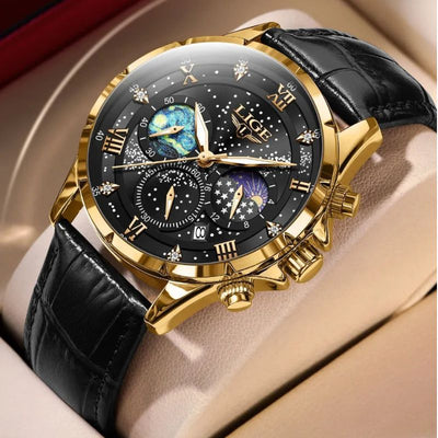 Elegant Mondphasenuhr