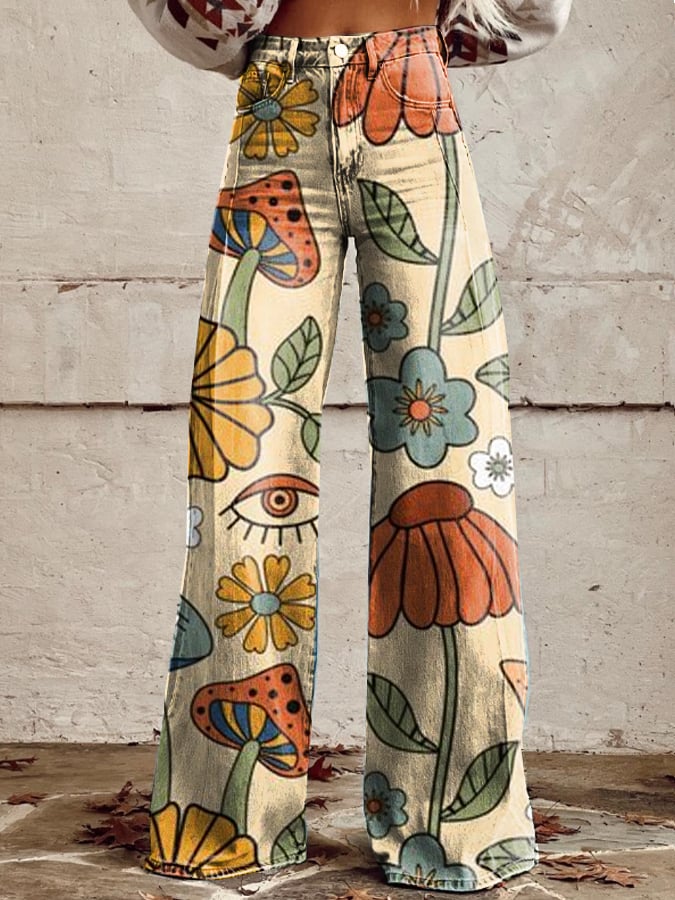 Giada™ - Boho vintage bukser