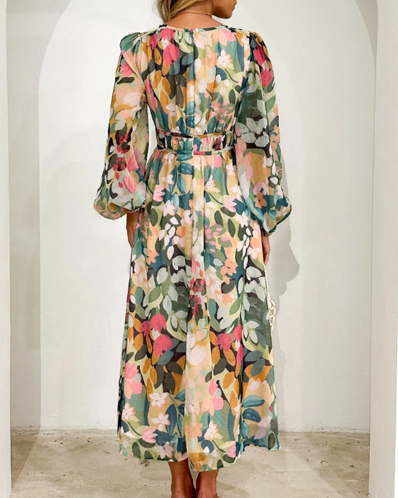 Elvira - Lang boho kjole
