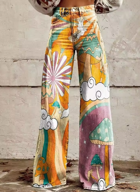 Daniela™ - Boho vintage bukser