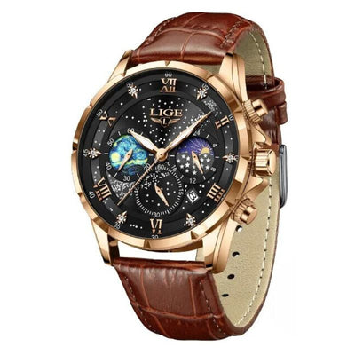 Elegant Mondphasenuhr