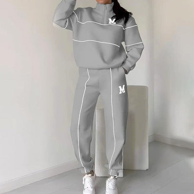 Jade - Linned Casual Hoodie Sæt 2-delt