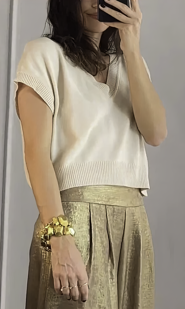Maelynn™ Elegant sæt med top og bukser