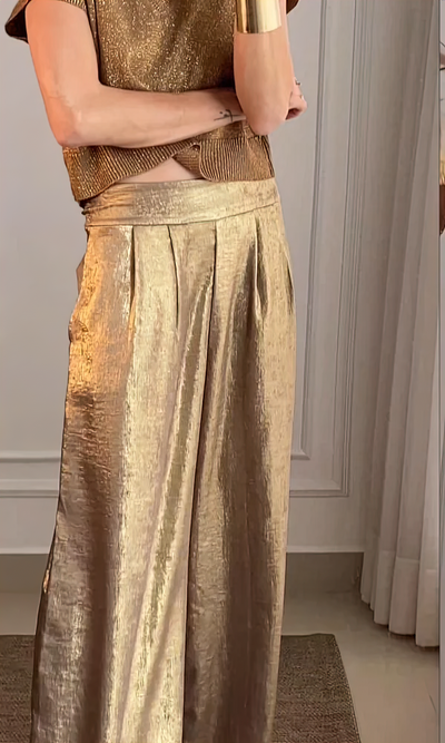 Maelynn™ Elegant sæt med top og bukser