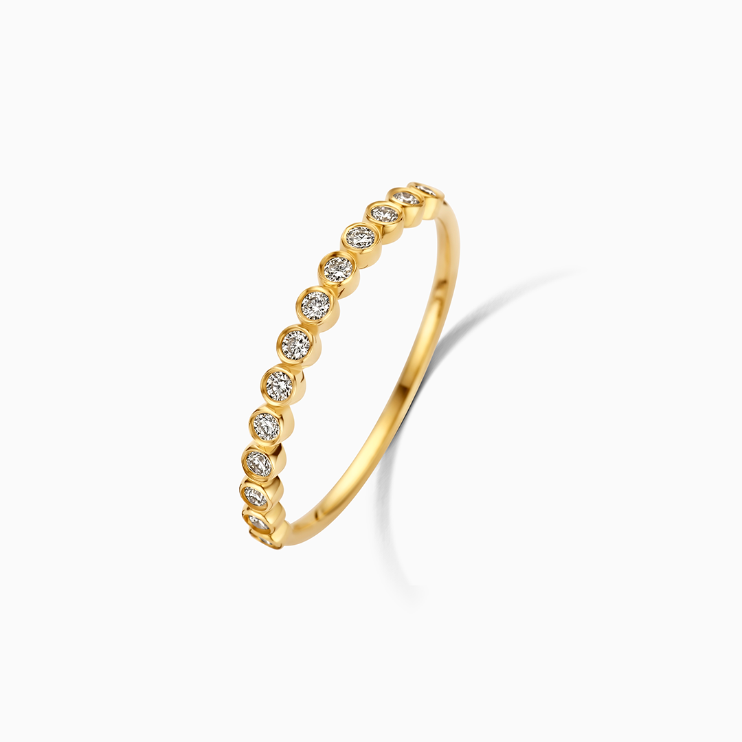 Diamant Blæsering | Guld 14k