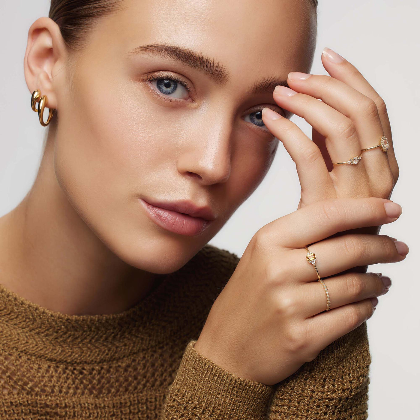 Månestens Muse Ring | Guld 14k