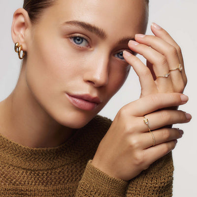 Månestens Muse Ring | Guld 14k