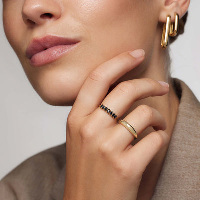 Rock Solid Ring | Guld 14k