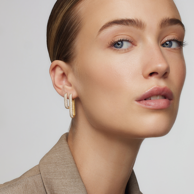 Ikon Pavé-Dæk | Guld 18k