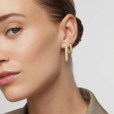 Store Icon Pavé Ringe | Guld 16k