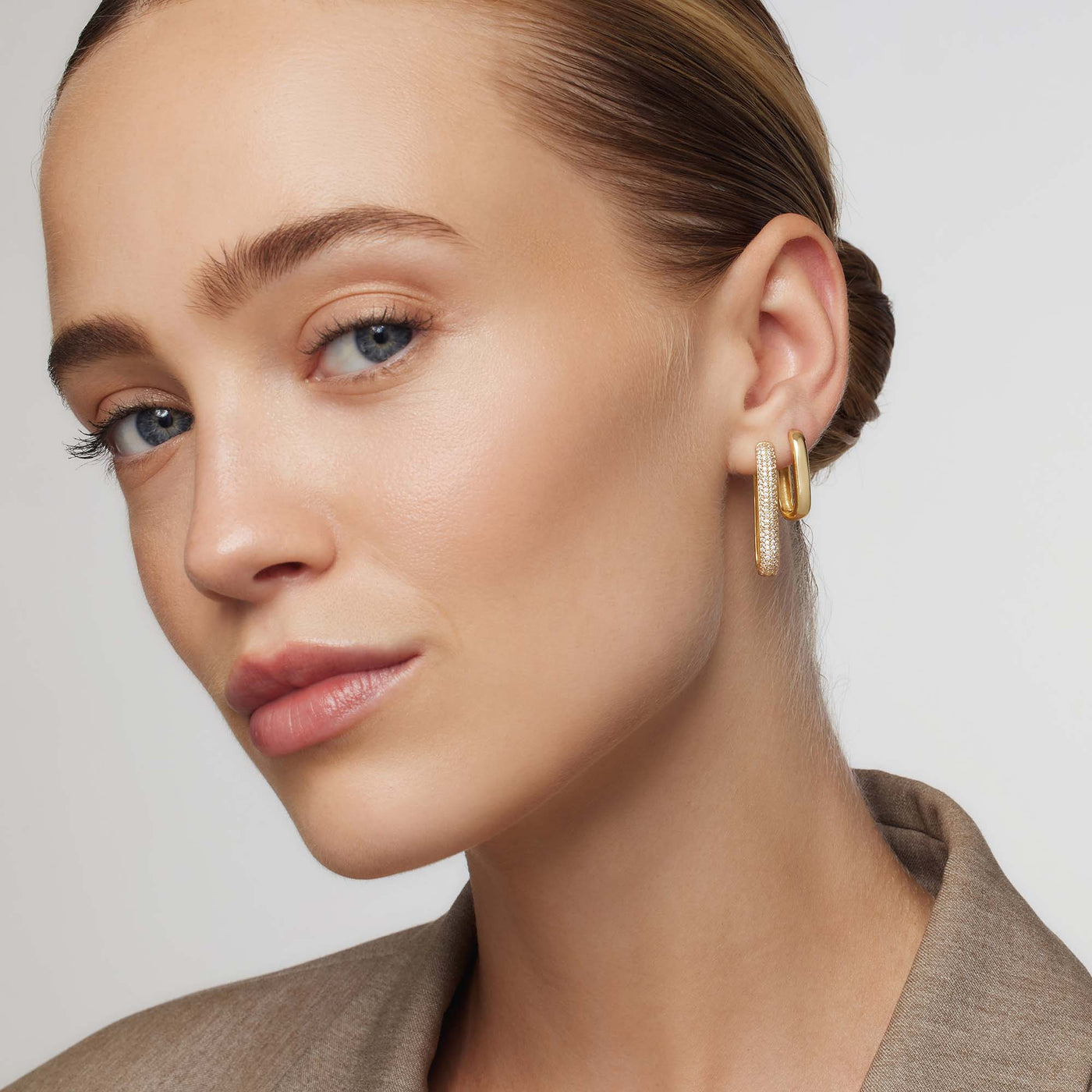 Store Icon Pavé Ringe | Guld 16k