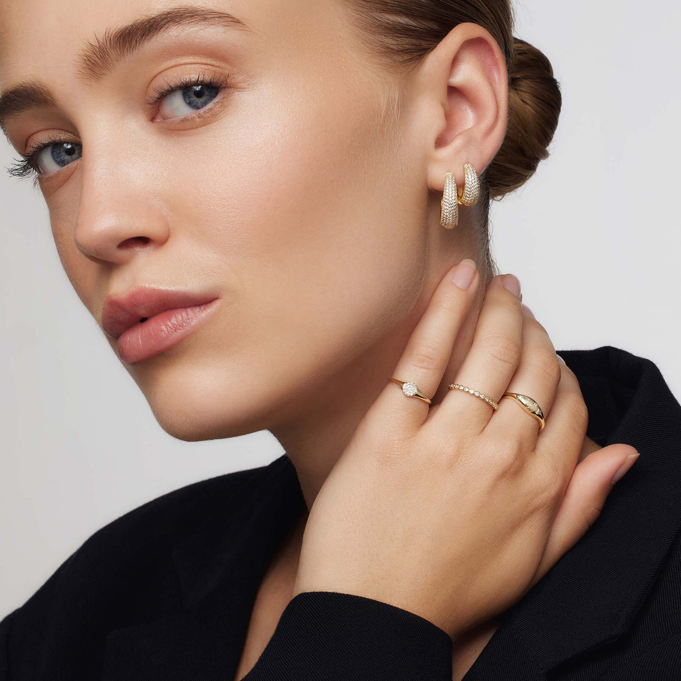 Diamant-Kuppelring | Guld 14k