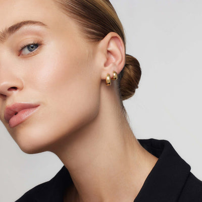 Rue Mini-Øreringe | Guld 18k