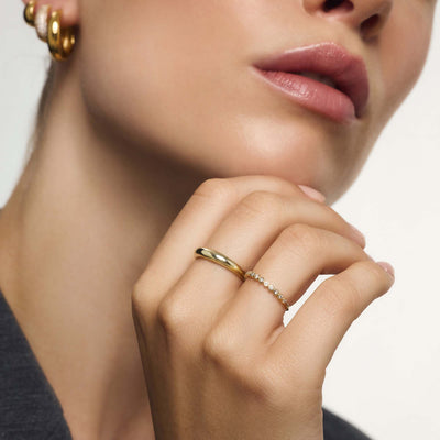 Diamant Blæsering | Guld 14k