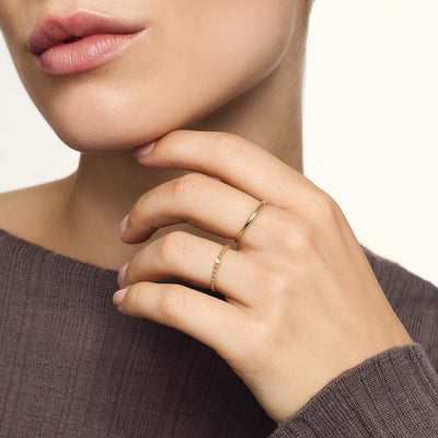 Slank Kuppelring | Guld 14k