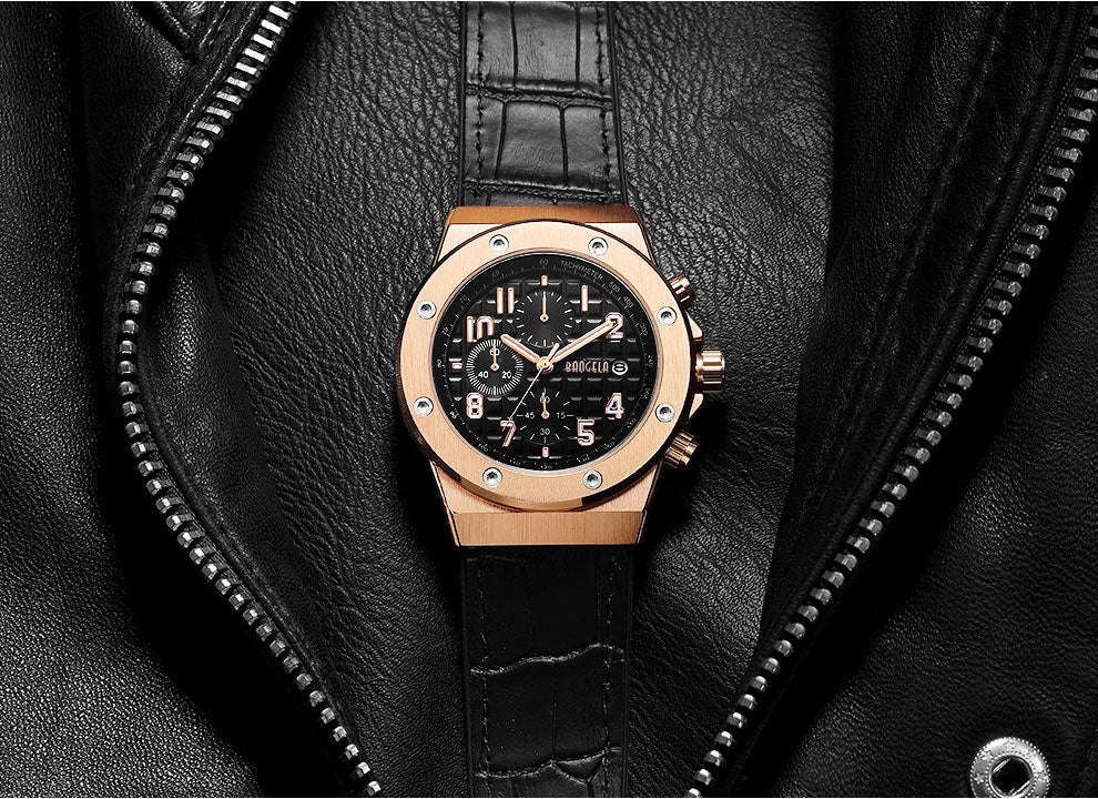 Lækkert chronograph ur
