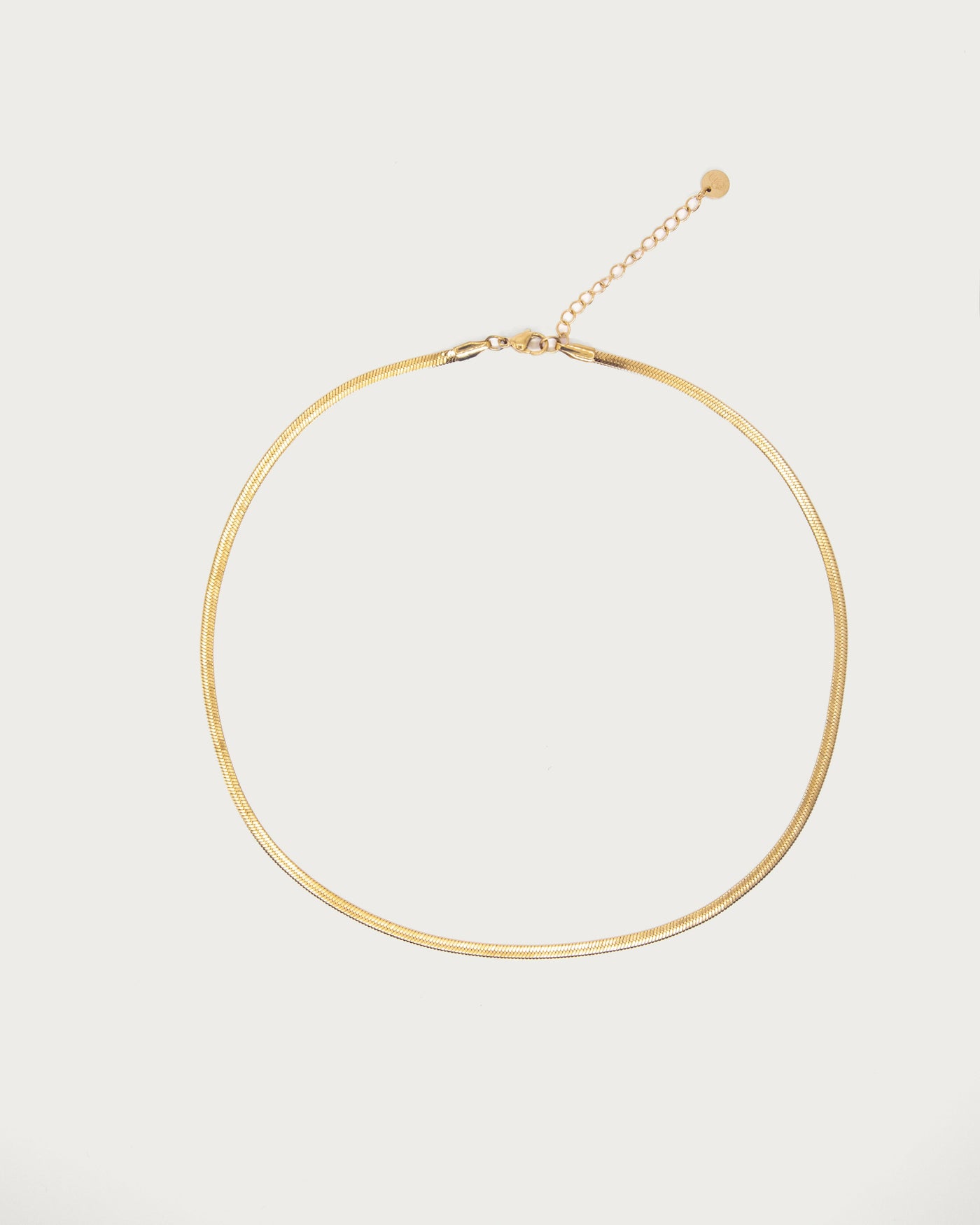 3mm Herringbone Kæde Halskæde