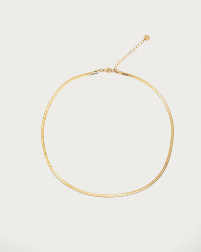 3mm Herringbone Kæde Halskæde