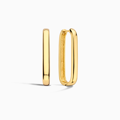 Store Icon Hoops | Guld 18k
