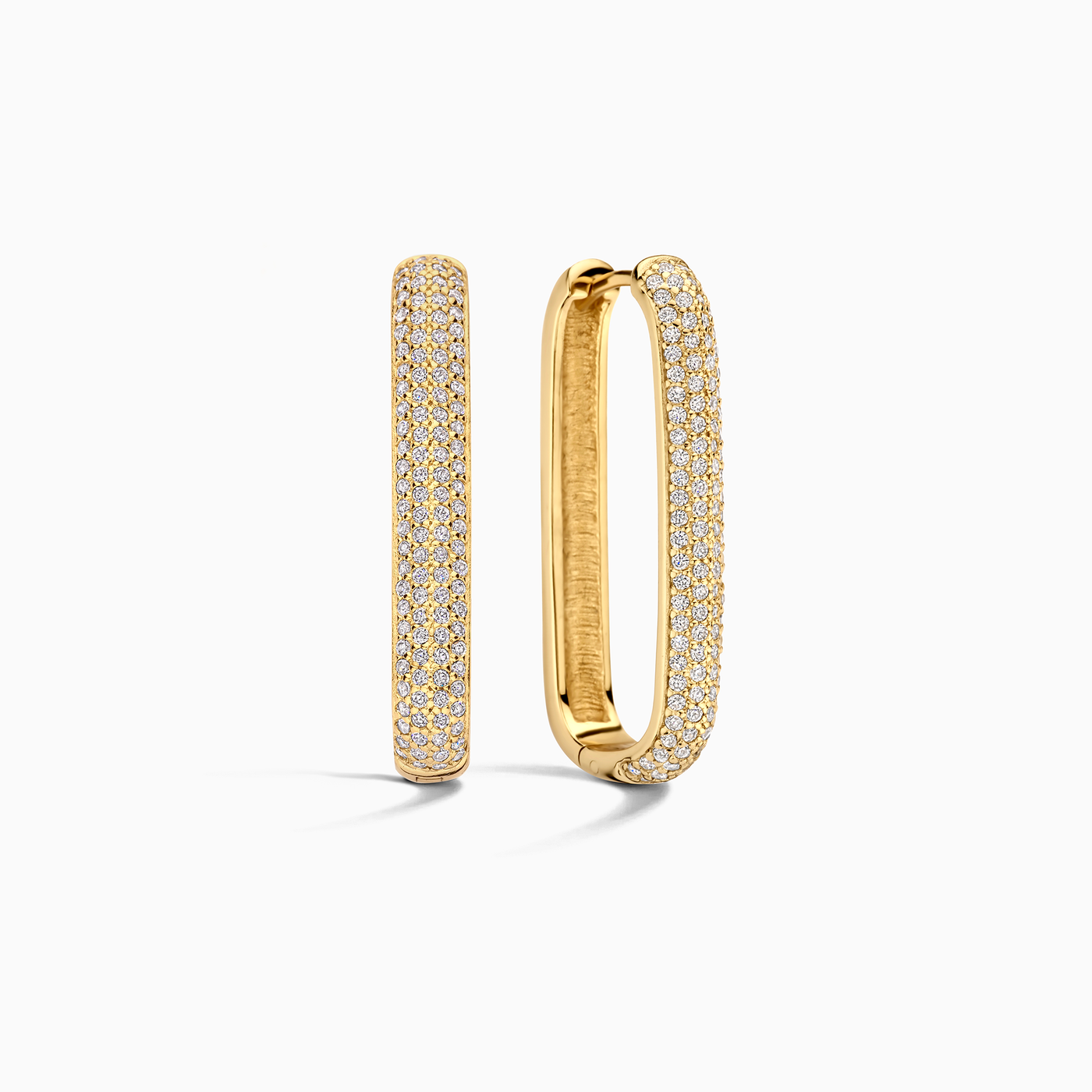 Store Icon Pavé Ringe | Guld 16k