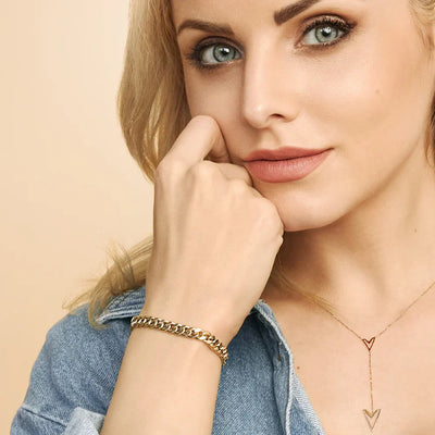 Ejendom Cuban Armband | Guld 16k