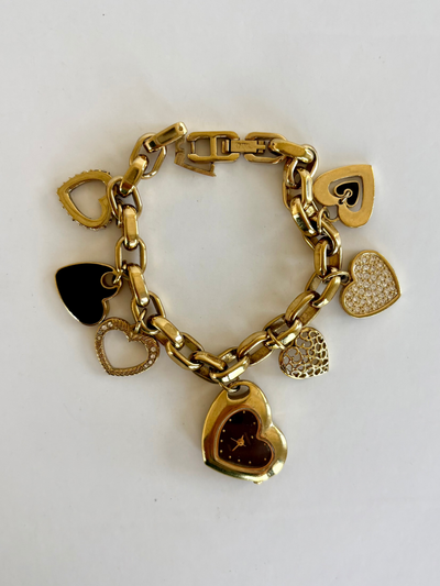 Sjælden Vintage Guldtonet Armbåndsur til Kvinder