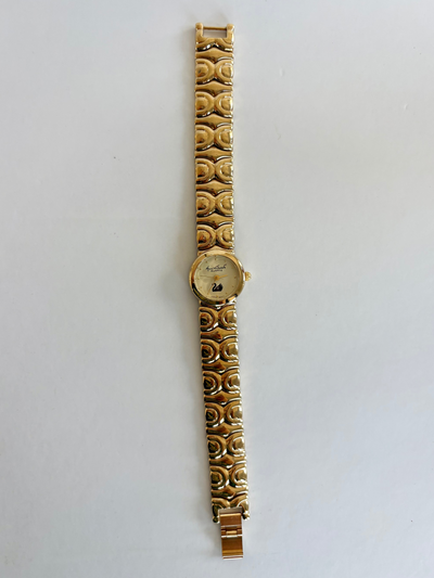 Sjælden Vintage Guldtonet Svane Dameur