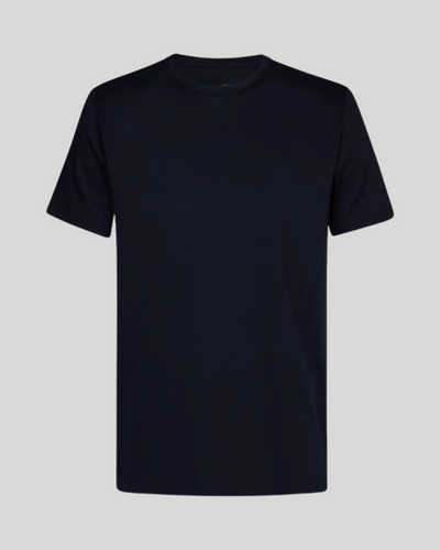 Signature Supima T-shirt – Marineblå