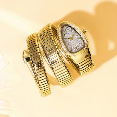Serpentia™ Guld Elegance Ur