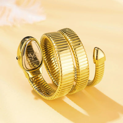 Serpentia™ Guld Elegance Ur