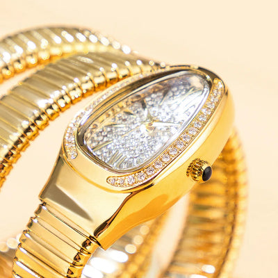 Serpentia™ Guld Elegance Ur