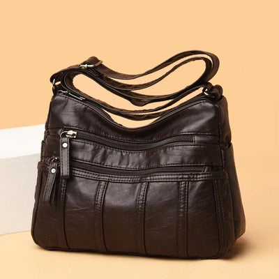 常子 | Blød læder crossbody taske
