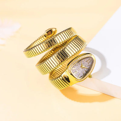Serpentia™ Guld Elegance Ur